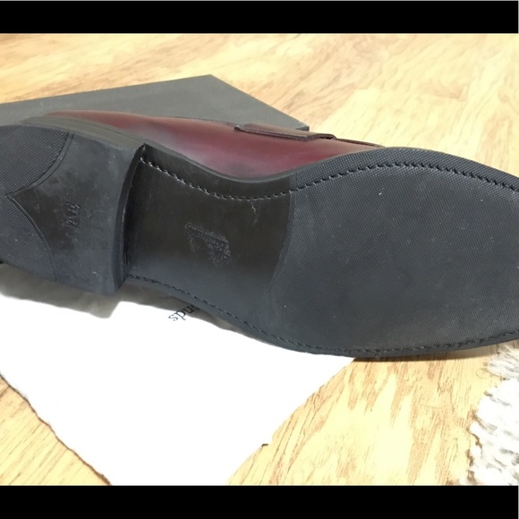 Allen Edmonds 11.5 D Presidio Burgundy Loafer - Picture 4 of 7